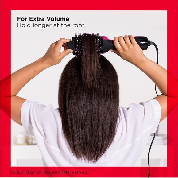 NIB REVLON ONE STEP HAIR DRYER VOLUMIZER ENHACED 1.0 , pink - Picture 8 of 11